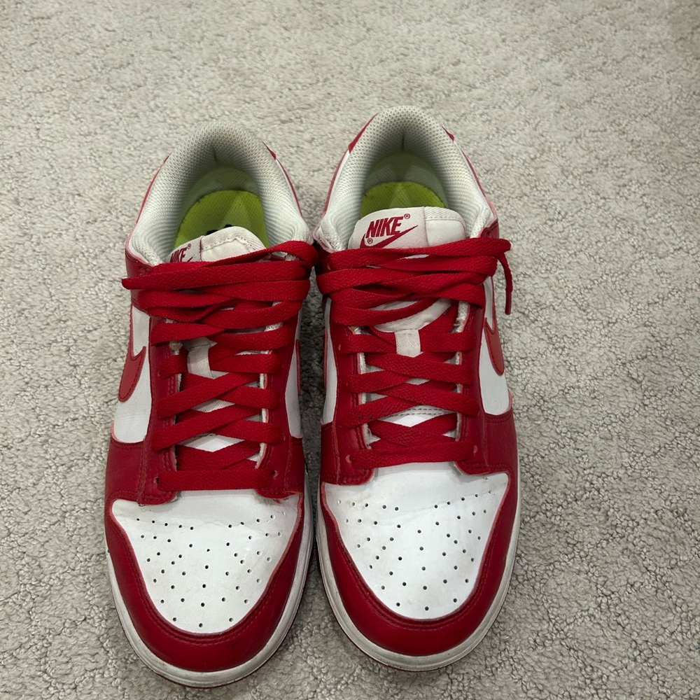 Red Nike Dunks